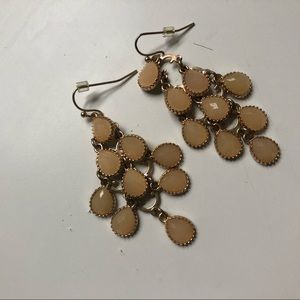 Gold earrings
